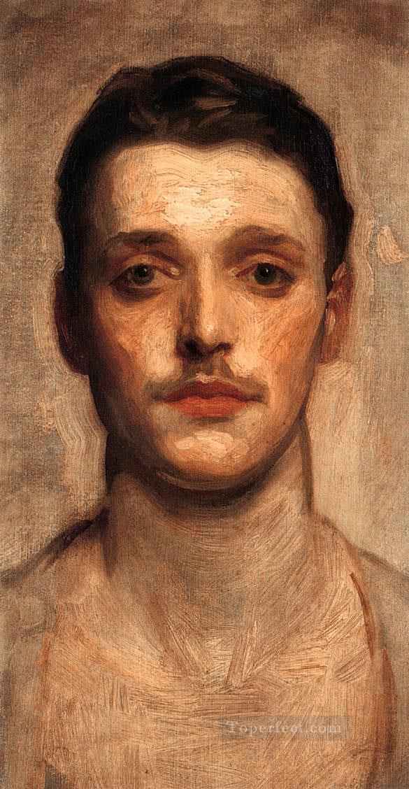 Study of a Young Man John Singer Sargent Oil Paintings